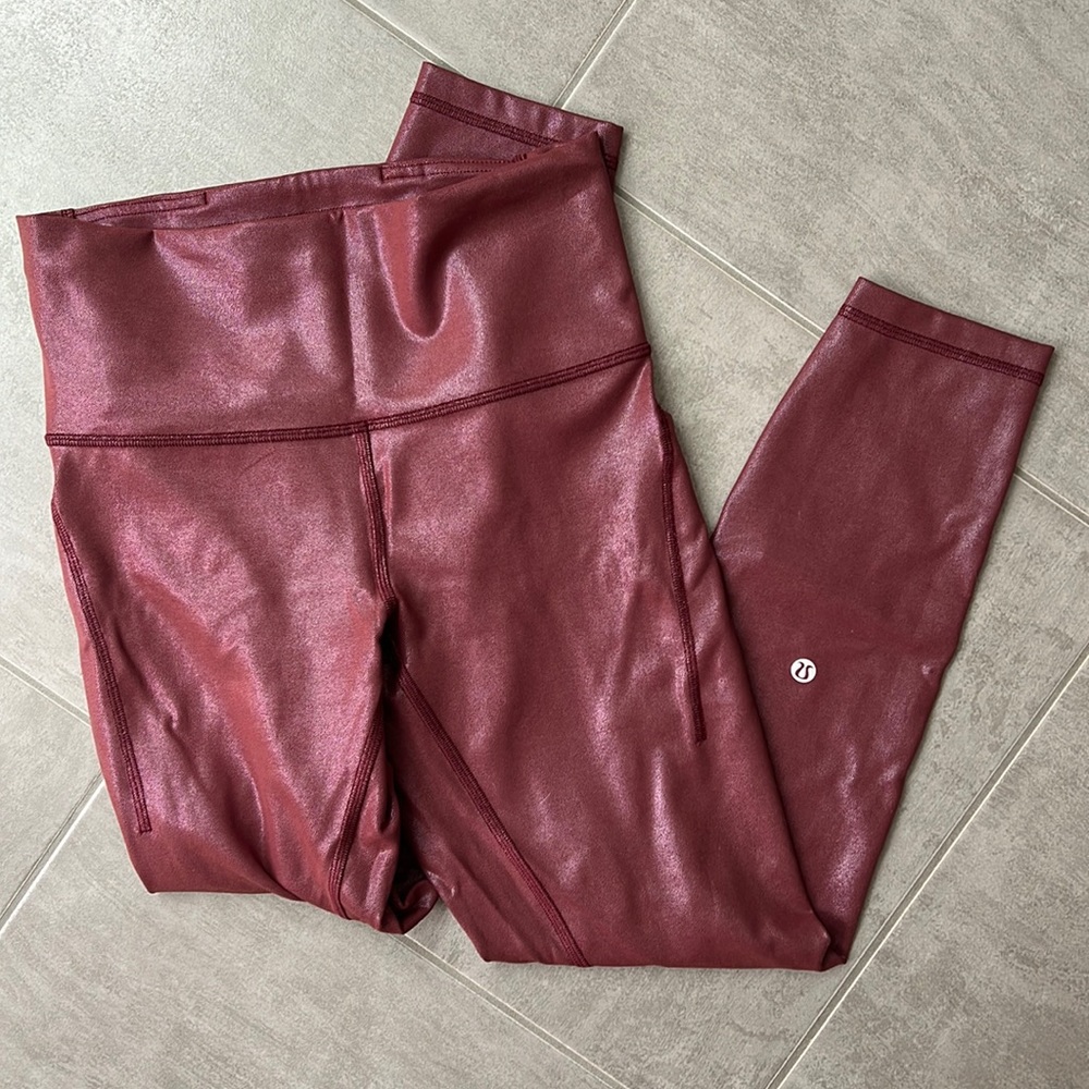 Lululemon Special Edition Pocket Leggings Size 8